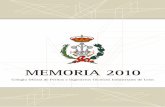 Memoria 2010 - e-copitile.es · Diseño y Maquetación: COPITI León Depósito Legal: LE-1030-2009 Memoria 2010 / 1