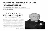 FALLECE ELALCALDE DERIAÑO - Revista Comarcal · 2016. 2. 16. · VI Enlaprimaverade1978,miembrosdelaFacultadde Veterinaria de León (Departamento de Producción Animal)ydelConsejoSuperiordeInvestigaciones