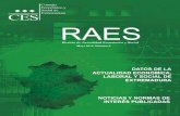 REVISTA 0 NOVIEMBRE 2015 - Extremadura · 2016. 5. 5. · RAES Revista de Actualidad Económica y Social N o v i e m b r e 2 0 1 5. N ú m e r o 0 DATOS DE LA ACTUALIDAD ECONÓMICA,