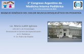 1° Congreso Argentino de Medicina Interna Pediátrica...1° Congreso Argentino de Medicina Interna Pediátrica 2, 3 y 4 de noviembre de 2016 Lic. María Judith Iglesias Jefa del S.