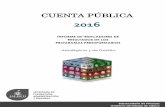 2016 - Sub Secretaría De Administración · Estrategía Estatal implementada de Educación y Cultura Ambiental del Estado de Jalisco / / / / / 15 80 130 Parámetros Semáforo ÓPTIMO