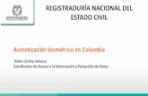 REGISTRADURÍA NACIONAL DEL ESTADO CIVIL...civil e identificar a los colombianos y organizar los procesos electorales ... Regulan el derecho de acceso a la información pública, los