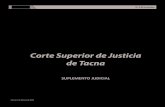 Corte Superior de Justicia de Tacna€¦ · Municipalidad Provincial de Tacna. REFORMANDOLA declararon IMPROCEDENTE la demanda. COLEGIADO GC AG SRA 20. Expediente N° 00061-2019 CONFIRMARON