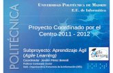 Proyecto Coordinado por el C t 2011Centro 2011 - 2012€¦ · C t 2011Centro 2011 - 2012 Subproyecto: Aprendizaje Ágil (Agile Learning) ... equipo, liderazgo, participación, gestión