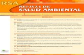 Revista de Salud Ambiental 12 (2) 2012 - diffundit · 2016. 7. 1. · SESA SOCIEDAD ESPAÑOLA DE SANIDAD AMBIENTAL REVISTA DE SALUD AMBIENTAL RSA Volumen XII - Número 2 - Diciembre