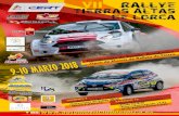 El Rallye Tierras Altas de Lorca se disputará de acuerdo ... · Trofeo de España de Rallyes de Tierra de Pilotos y de Copilotos Júnior (nacidos a partir del 01.01.1993) Trofeo