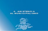 4. ASISTENCIA AL MUNICIPALISMO - dival.es · 2013. 5. 21. · 4. A4. ASISTENCIASISTENCIA AL MUNICIPALISMOUNICIPALISMO 903 MEMORIA AÑO 2007 4.1.1. ORGANIZACIÓN Y RECURSOS TÉCNICOS