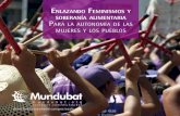 Enlazando FEminismos y sobEranía alimEntaria P · 2020. 7. 3. · El compromiso de Mundubat con la Soberanía Alimentaria se re-fleja en distintos ámbitos de trabajo, y de manera