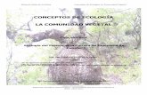 CONCEPTOS DE ECOLOGÍA LA COMUNIDAD VEGETALeditorial.unca.edu.ar/Publicacione on line/Ecologia... · 2020. 9. 9. · Eduardo Atilio de la Orden Conceptos de Ecología. La Comunidad