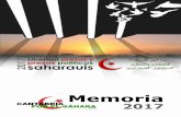 Memoria 2017 Cantabria por el Sáhara€¦ · Cantabria por el Sáhara. A nivel interno, urgía reforzar y reorganizar el reducido equipo directivo sobre el que venía descansando