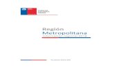 Región Metropolitana - OdepaMetropolitana 47.152,0 1.175.063,8 3,0 47.096,8 La Región Metropolitana (RM), cuya capital es Santiago, corresponde a la región más pequeña y poblada