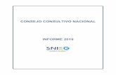 CONSEJO CONSULTIVO NACIONAL - SNIEG€¦ · Consejo Consultivo Nacional. Informe 2019 INFORME 2019 | 3 1. Presentación El Consejo Consultivo Nacional (CCN) realizó en 2019 aportaciones