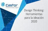 Design Thinking: Herramientas para la ideación 2020€¦ · El arte de ponerse en el lugar del otro. Elevator Pitch Para < Consumidor del mercado objetivo> Que