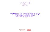 “Maxi-memory Universo” - Mumuchu MAXI-MEMORY UNIVERSO Ref. 20405 CONTENIDO: El juego se compone de 34 fichas de cartón grueso resistente, muy duradero y de gran calidad. Medida