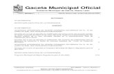 Gaceta Municipal Oficial - garcia.gob.mxgarcia.gob.mx/wp-content/uploads/2020/07/Gaceta-Municipal-Oficial … · Se aprueba el Programa Municipal de Mejora Regulatoria para el año