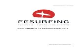 REGLAMENTO DE COMPETICIÓN 2019 - CESURFcesurf.es/.../uploads/2019/05/REGLAMENTO_FESURF_COMPETICION… · Tandem Surf. Forma de deslizarse sobre una tabla especialmente diseñada