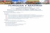 TIQUETES INCLUIDOS Fecha: febrero 20 al 05 de marzo de 2020dezimatour.com/wp-content/uploads/2019/10/TURQUIA-Y-MADRID-3… · Posteriormente conoceremos al Mausoleo Anitkabir símbolo
