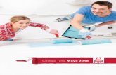 Catálogo Tarifa Mayo 2018 - Pinturas Colom · 2018. 5. 18. · 5 kg 15 kg 25 kg 10,88 € 25,62 € 34,61 € EMI-25 Pintura plástica económica de acabado mate, con buena cubrición