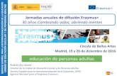 Jornadas anuales de difusión Erasmus+gestiona.madrid.org/dat_sur/upe/programas_europeos/...Preparación de un proyectos Erasmus+ paso a paso 3 Los proyectos de movilidad KA1. Planteamiento