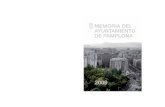 Memoria del Ayuntamiento de Pamplona · Urbanismo y desarrollo sostenible PÁG. 48 3.2.1. Urbanismo, obras y conservación urbana ... Trece son las áreas municipales y seis las empresas