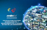 Presentación de PowerPoint...4 Políticas Públicas para Mejoramiento de la Calidad de Vida de los Ecuatorianos “La Estrategia Ecuador Digital 2.0 (EED) es el conjunto de Políticas
