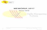 MEMÒRIA 2017 - Blanquernaesplaiblanquerna.com/wp-content/uploads/2018/04/MEMORIA-2017-WEB.pdfPàgina 3 de 36 *Entitat d’Utilitat Pública E 03-0 MEMÒRIA Data d’aprovaió: 27/01/2017
