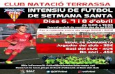 Intensiu Futbol Setmana Santa - Club Natació Terrassa · 2020. 3. 3. · DE SETMANA SANTA Dies S, i de 9:00 0 (servei gratuit de recollido des de les 8:30) Per o noscuts entre els