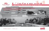 Càritas treballa per evitar desnonaments · L’ informatiu. 14. de les Entitats amb Cor. Febrer 2012 • Núm. 14. 2. w. Editorial El projecte. La voluntat i desig de . Cà-ritas