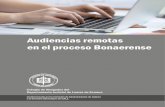 Audiencias remotas en el proceso Bonaerense€¦ · “Audiencias remotas en el proceso Bonaerense.” Miguel Luis Jara1 I. Introducción. Por medio del presente, el Colegio de Abogados