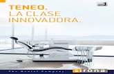 TENEO. LA CLASE INNOVADORA. - GALIDENTgalident.com/ficheros/galigest/i/2014/pdf/CATALOGOS... · 2016. 12. 10. · La clase innovadora de Sirona evoluciona permanentemente. Y su unidad