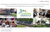Estrategia energética local de Temuco, acciones para ...€¦ · la construcción eficiente con una mirada integral Nodo Construcción y Tecnología en Temuco, una Ciudad Inteligente