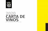 2020 CARTA DE VINOS · Catálogo de Vinos ES TALLER DE CA’N PINTXO 2020 | 3 22 Pies Denominación de Origen Rioja. Variedad de la uva Tempranillo (Tinto fino). Envejecimiento Durante