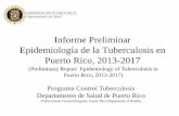 Informe Preliminar Epidemiología de la Tuberculosis en ...€¦ · Puerto Rico, 2013-2017 Programa Control Tuberculosis ... Abril 1, 2010 to Julio 1, 2017 (Annual Estimates of the