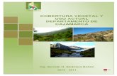 COBERTURA VEGETAL Y USO ACTUAL DEPARTAMENTO DE … · Proyecto Especial Jaén San Ignacio Bagua – PEJSIB (1994) Interpretación de imágenes de satélite LANDSAT TM de los años