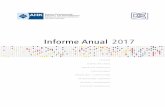 Informe Anual 2017 - AHK Kolumbien · 2019. 9. 23. · 2 INFORME ANUAL 2017 CONTENIDO 3 Editoriales 4 Consejo directivo 2017-2018 5 Principales eventos presidencia ejecutiva 6 Nuevos