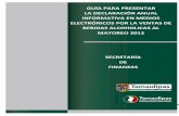 Secretaría de Finanzas | Gobierno del Estado de Tamaulipas ...finanzas.tamaulipas.gob.mx/uploads/2014/01/GUIA_DEC...2 Declaración de Ventas de Bebidas Alcohólicas al Mayoreo 2013