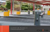 Control de Acceso a Estacionamientos - COINS€¦ · descuento a través de lectores, entre otros. Tipos de Usuarios-Usuarios permanentes delos estacionamientos:cuentan con una tarjeta