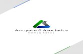 Brochure Arroyave y Asociados - Firma de abogados en ... · Evaluación de Proyectos Privados de la Universidad de Antioquia-U de A. Su experiencia profesional la ha desarrollado