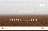 Edición EGOPA Invierno 2015 · programa político (según sus simpatizantes y votantes) ... Recuerdo de voto en elecciones locales de 2011, generales de 2011, autonómicas de 2012