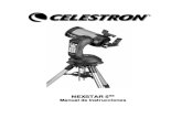 NEXSTAR 5SE...oculares con un diámetro de 31,8mm. El buscador con puntero luminoso El buscador con puntero luminoso es el medio más rápido y sencillo para apuntar el telescopio