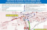 Presentación de PowerPoint · CIRCUITOS XV DUATLÓN VILLA DE HERRERA 2018 (Campeonato de Andalucía contrarreloj por equipos) (Carretera A-388 en dirección a Matarredonda) (Carretera