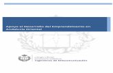 Apoyo al Desarrollo del Emprendimiento en Andalucía Oriental · 2020. 9. 2. · - 3 - Apoyo al Desarrollo del Emprendimiento en Andalucía Oriental Tercera Edición: Septiembre 2013