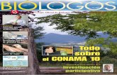 Todo sobre CONAMA 10 - COBCM 24.pdf · Antonio Bello Pérez, impulsor de la investigación participativa Resultados fiables en laboratorios de genética forense Entrevista Santiago