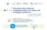 Encuentro de la Red de Hospitales libres de Tabaco de la ...imib.ffis.es/ups/documentacion_formacion/... · 6. Señalización. Materiales de sensibilización 7. Designar Recursos