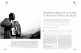 Periodismo digital en Venezuela: el dilema del tráfico y ...€¦ · l abordaje del tema del periodismo digital y el dilema del tráfico versus la calidad, se inicia con algunas