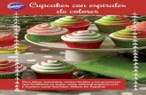 Cupcakes con espirales de colores€¦ · Estos cupcakes simples en colores tradicionales son la manera clásica de celebrar las fiestas navideñas. Use cualquiera de nuestros diseños,