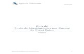 Guía de Envío de Liquidaciones por Cuenta de Otros Entes€¦ · Versión 3.03 Guía de Envío de Liquidaciones por Cuenta de Otros Entes 6 2 Última Versión de Este Documento