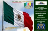 24 DIA DE LA BANDERA MEXICANA - WordPress.com · 24 dia de la bandera mexicana contenido mensaje del presidente del club 2 mensaje del presidente rotary international 3 informacion