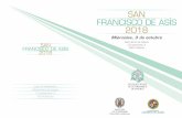 Programa San Francisco 2018 ok - COLVEMA - Colegio ......PROGRAMA 3 de octubre13:30 Acto Académico Profesional: • Apertura Oficial. • Intervención del Presidente del Colegio
