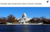 Fondo de Inversión One Union Center...principal transacción del trimestre fue la renovación de CNN por 107,000 SF en 820 1st Street NE. La absorción neta a la fecha se explica